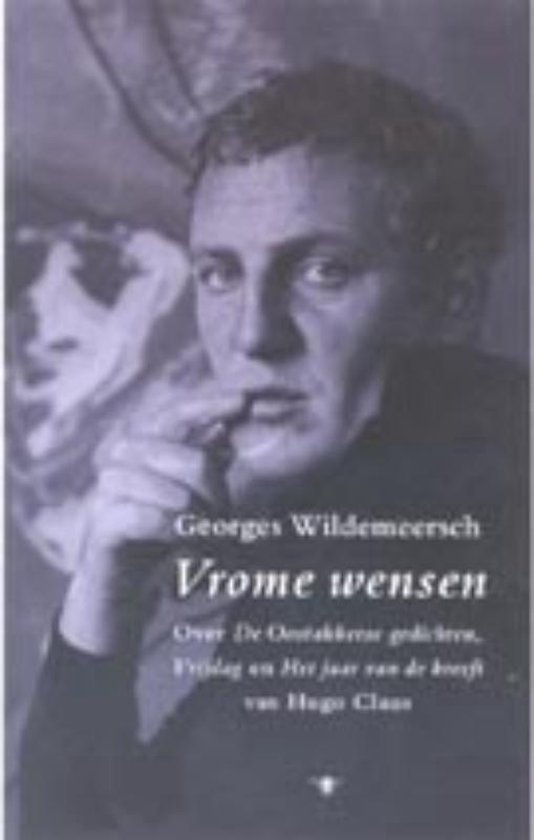 Cover van het boek 'Vrome wensen' van Georges Wildemeersch