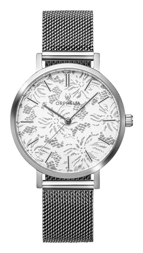 Orphelia Lace OR12803 Horloge - Staal - Zilverkleurig - Ø 36 mm