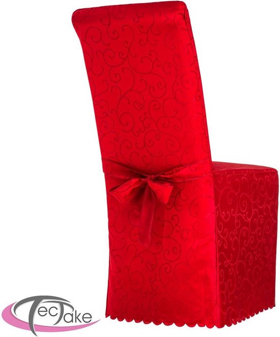 Stoelhoezen hoezen stoelbekleding stoelhoes bruiloft met strik versiering 