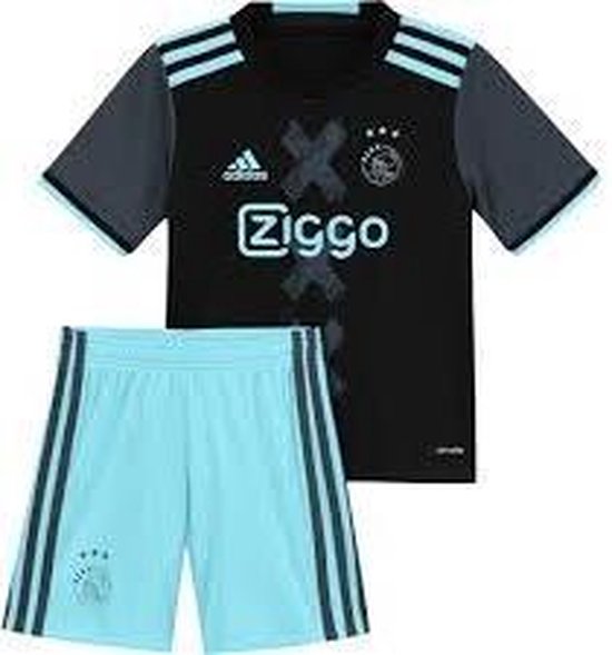 Ajax Mini-Tenue Uit Seizoen 2016-2017 - Kinderen - Black/Boon - Maat 104 | bol.com