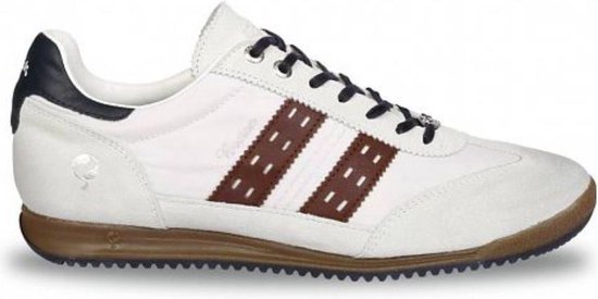 Quick Boston Boston white cognac sneakers heren (Boston QM2051012201) |  bol.com