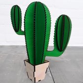 Cactus decoratie - Houten Cactus Gardon
