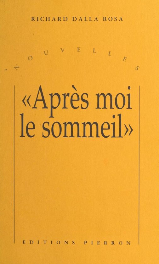 Après moi le sommeil