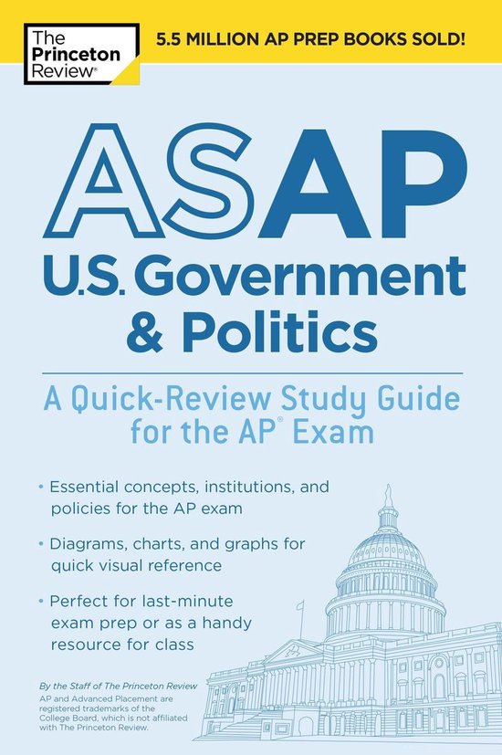 College Test Preparation - ASAP U.S. Government & Politics:  ... - cover