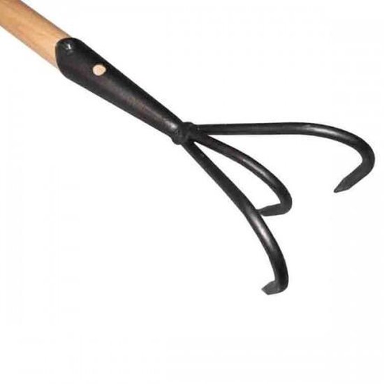De Wit Cultivator Met Steel - Gesmeed - 3 Tands van De Wit — afbeelding 2