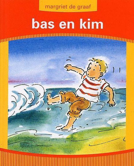 Cover van het boek 'Bas en Kim' van Margriet de Graaf-Sijpkes