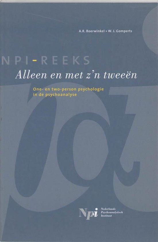 Cover van het boek 'Alleen en met z'n tweeen / druk 1' van W. Gomperts