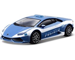 BBURAGO Lamborghini Huracan LP 610-4 Police Voorgemonteerd Supersportwagen miniatuur 1:43