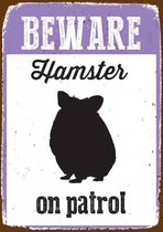 Hamster Waakbord Beware