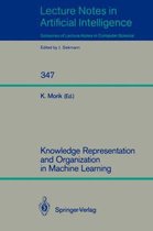 Knowledge Representation and Organization in Machine Learning