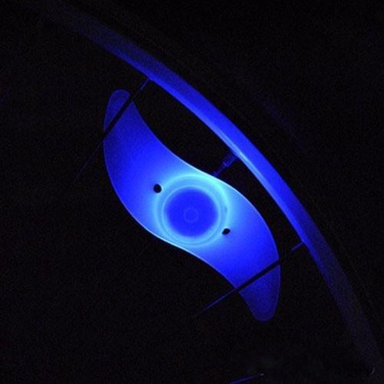 2x LED Fietswiel Spaak Licht BLAUW en ROOD Kinderen - Spaakverlichting - Fietswielverlichting — afbeelding 5