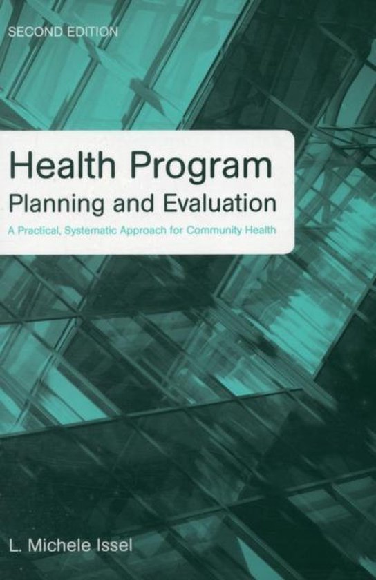 Health Program Planning and Evaluation - cover