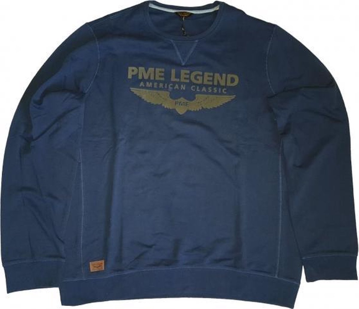 Pme legend dunnere blauwe sweater Maat - XL | bol