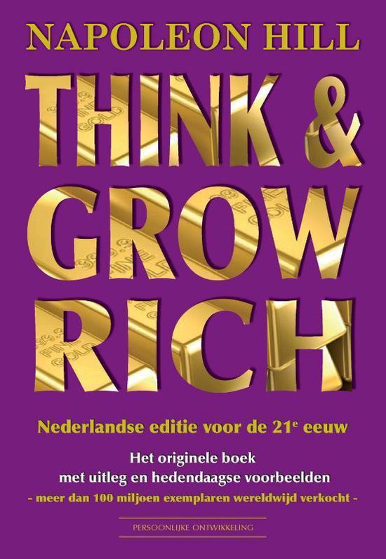 Boekomslag voor Think & Grow Rich