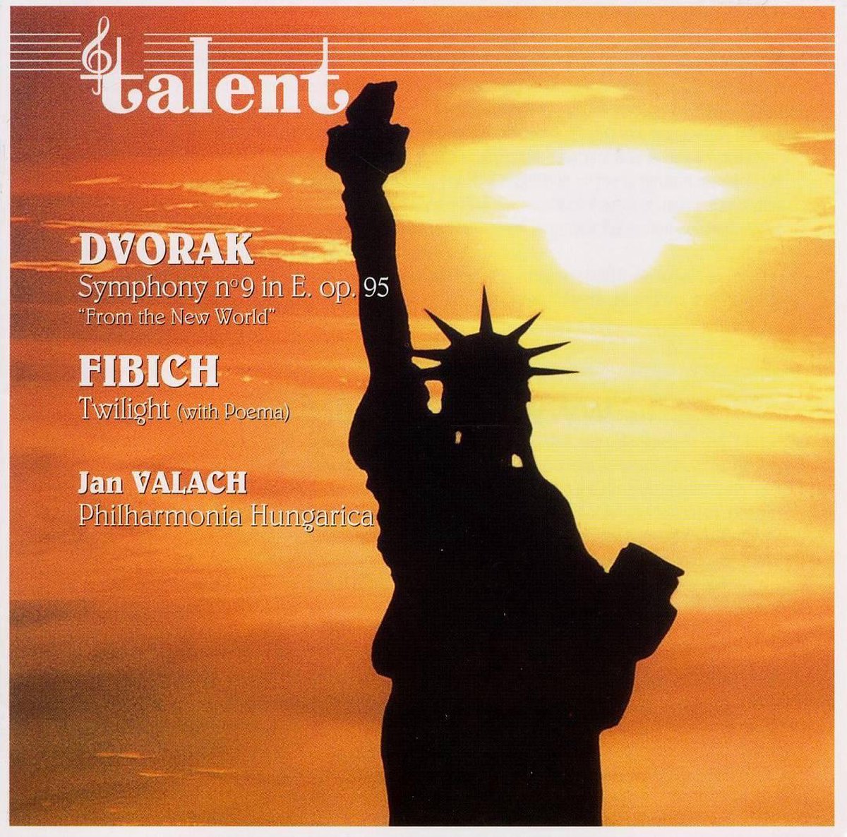 Dvorak: Symphony No. 9; Fibich: Twilight (with Poema)