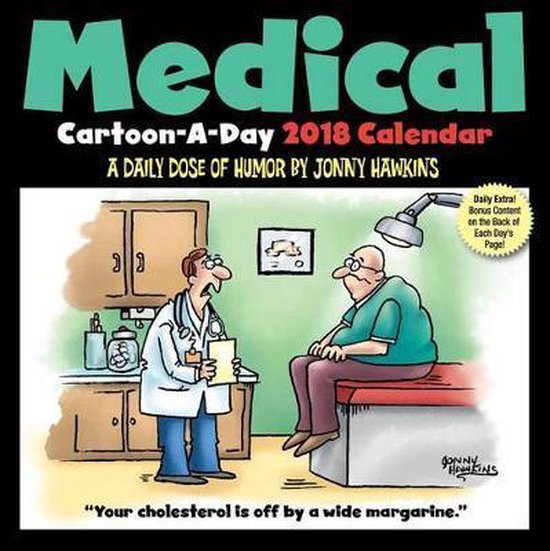 Medical CartoonADay 2018 Calendar, Jonny Hawkins 9781449482565