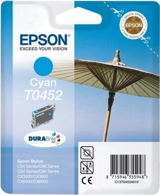 Epson T0452- Inktcartridge / Cyaan