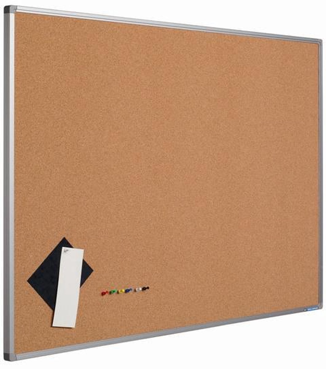 Kurk prikbord 90x180cm ProLine serie