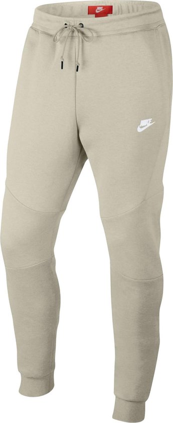 Nike Sportswear Tech Fleece Jogger Sportbroek - Maat M - Mannen - crème |  bol.com