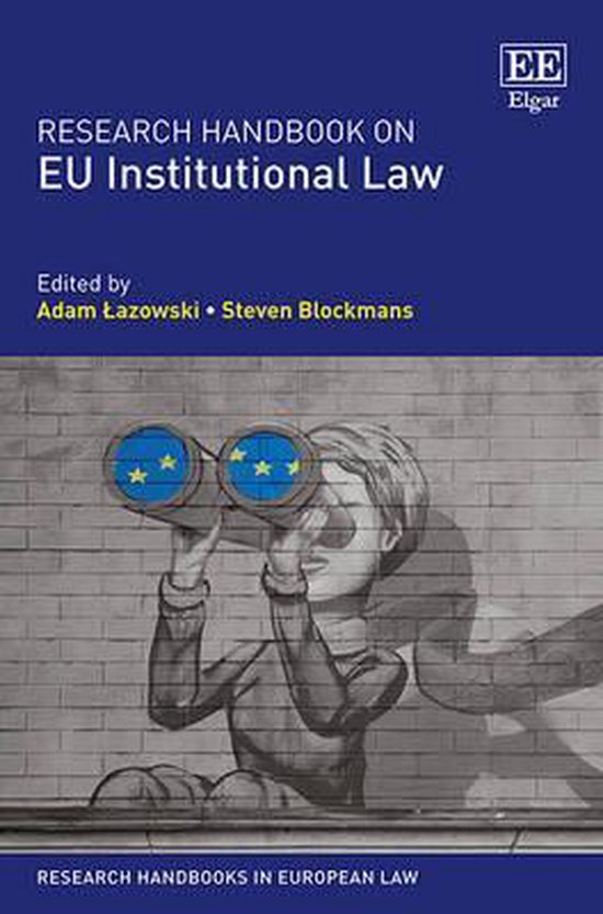 Research Handbook on Eu Institutional Law