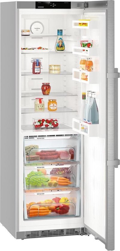 Absoluut Sturen Voorbeeld Liebherr KBef 4310 Comfort BioFresh koelkast Vrijstaand 366 l Zilver |  bol.com
