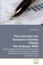 Tree estimation for Stochastic Volatility Models The Anderson SPDE