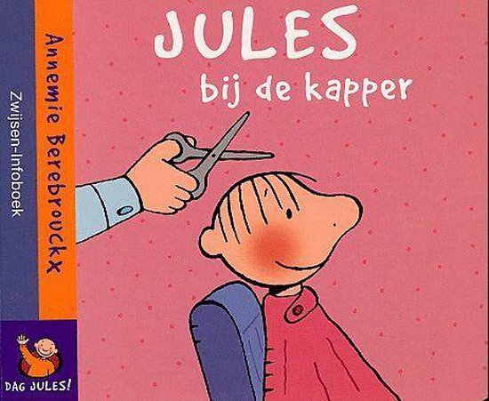 Cover van het boek 'Jules bij de kapper' van Annemie Berebrouckx