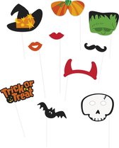 UNIQUE - Halloween photo booth set - Decoratie > Feest spelletjes