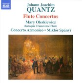 Mary Oleskiewicz, Concerto Armonicao, Miklós Spányi - Quantz: Flute Concertos (CD)