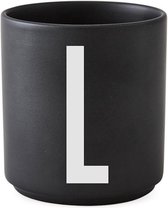 ​Design Letters - Personal Porcelain Cup L - Black