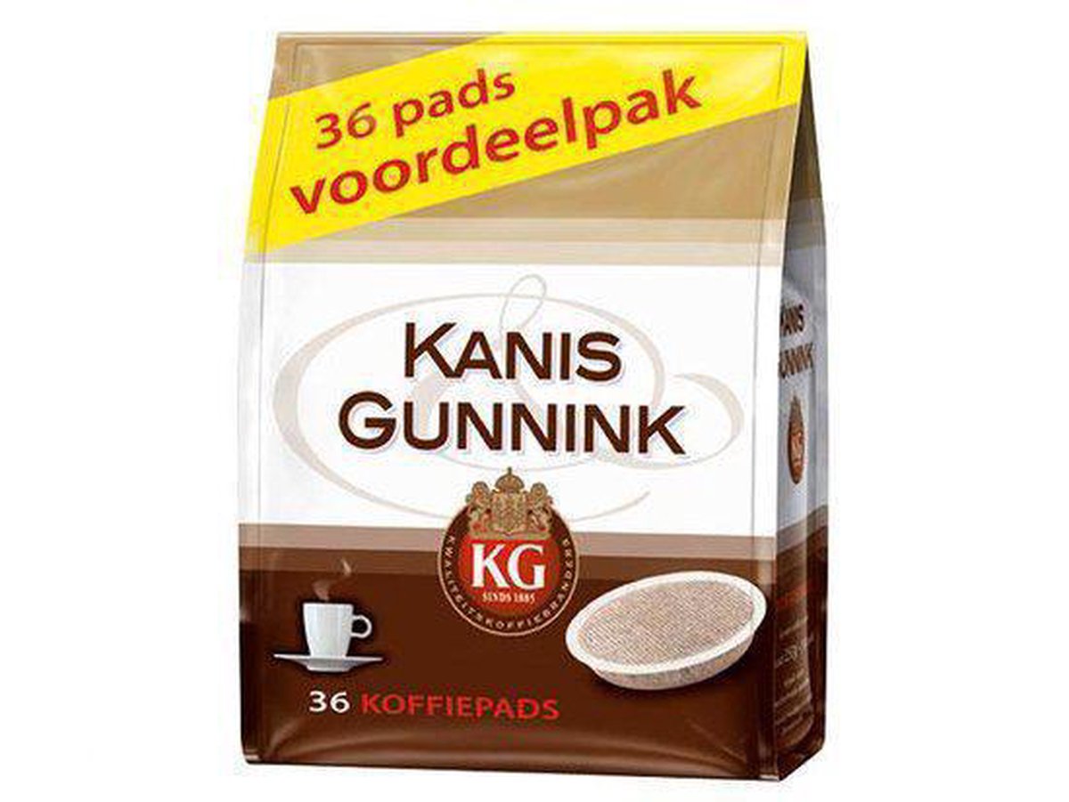 Kanis & Gunnink Regular Koffiepads 36 stuks