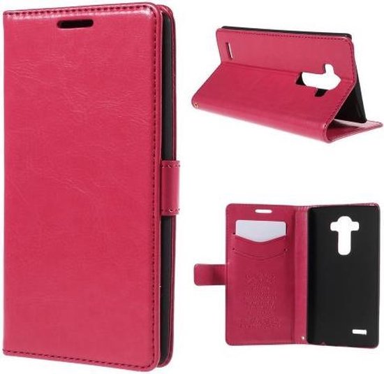 KDS Smooth wallet hoesje LG G3 mini / G3 S roze | bol.com