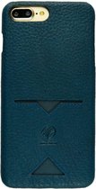 Imoshion Leren Backcase 1 Pashouder iPhone 7/8 Plus - Blauw