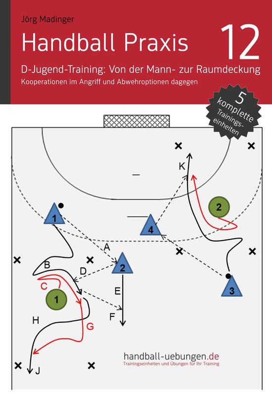 Handball Praxis 12 – D-Jugend-Training: Von der Mann- zur  ... - cover