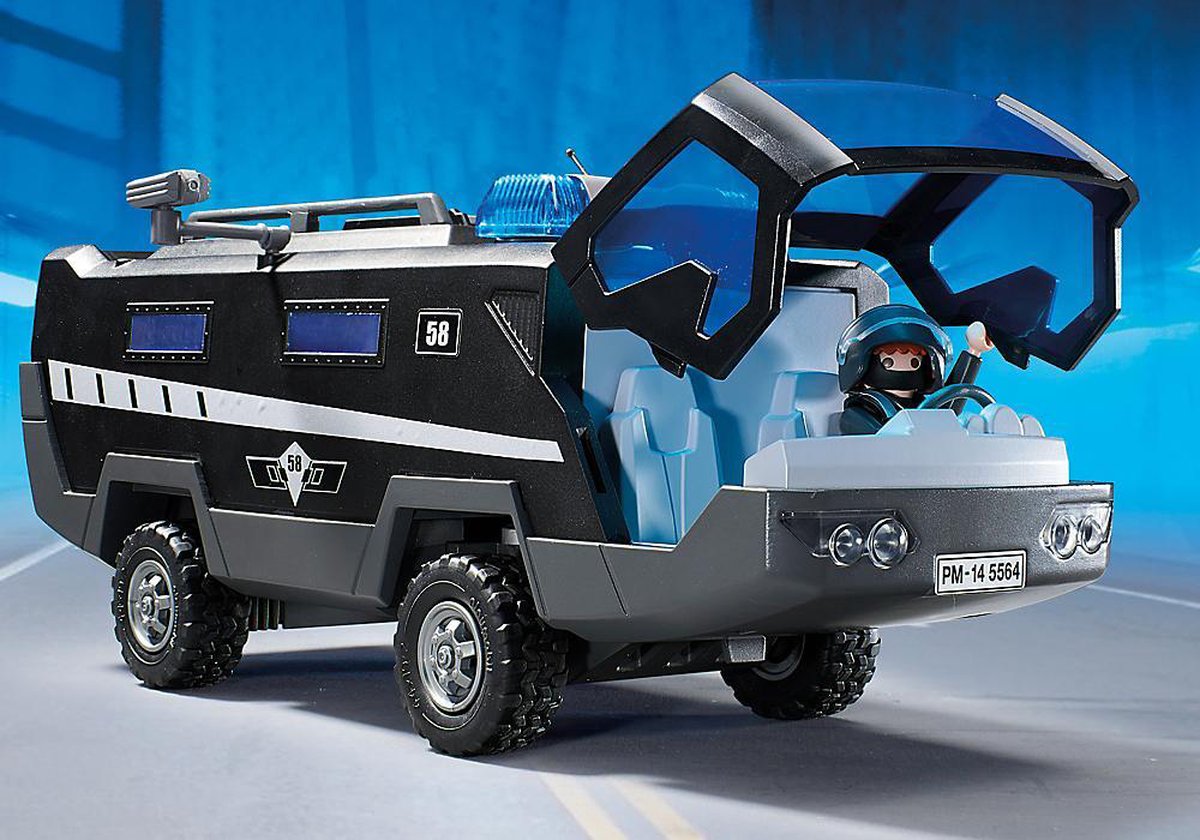 september Toegeven gat PLAYMOBIL Interventietruck met licht en geluid - 5564 | bol.com