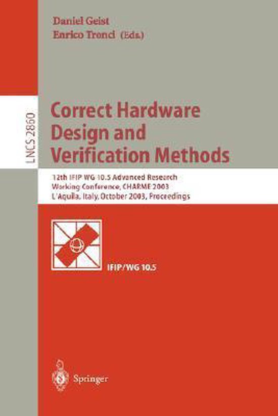 Correct Hardware Design and Verification Methods 9783540203636 Daniel Geist Boeken