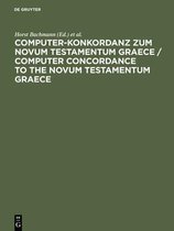 Computer-Konkordanz zum Novum Testamentum Graece