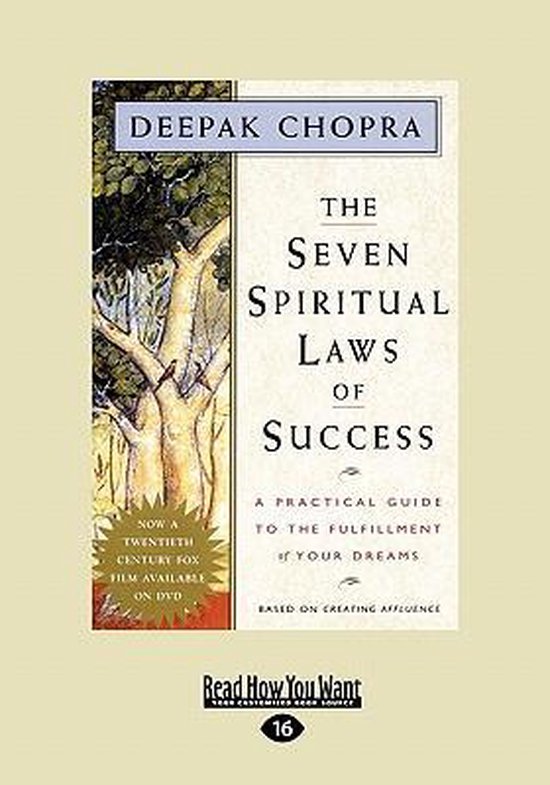 Seven Spiritual Laws Of Success - cover