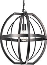 Angers Industrieel - Metalen - Hanglamp - Ø 50 cm - Zwart