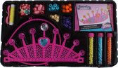 Free And Easy Juwelenset Diy Kroontje Roze 13-delig