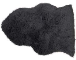 Schapenvacht 90 cm antraciet