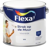 Flexa Strak op de muur watergedragen Voorstrijk - Wit - 2,5 liter
