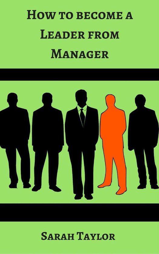 How to become a Leader from Manager - cover