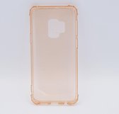 Voor Samsung S9 – premium – Transparant Hoesje – oranje