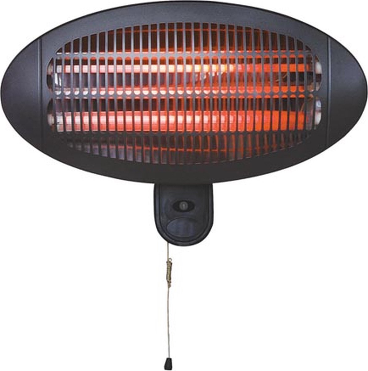 Bol.com Toolland TC78020 Hangende electrische terrasverwarmer 2000 Watt aanbieding