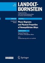 Systems from Ag-Al-Ca to Au-Pd-Si: Subvolume B: Physical Properties of Ternary Amorphous Alloys - Volume 37: Phase Diagrams and Physical Properties of Nonequilibrium Alloys - Group I