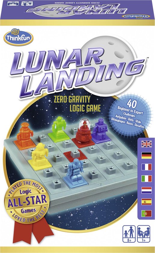 Afbeelding van het spel Thinkfun Lunar Landing - Breinbreker