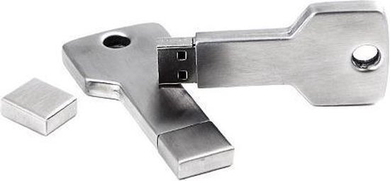 Ulticool - USB Stick Robot - 8GB USB stick - Gadgets for Man Woman Children Boy Girl Teen Gift Birthday – Metal - Color Silver