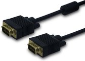 Savio cl-29 1.8 m VGA (D-Sub) VGA (D-Sub) schwarz Kabel VGA - Kabel VGA (1,8 m, VGA (D-Sub), VGA (D-Sub), mannlich, mannlich, Nickel)