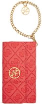 Guess clutch tasje Scarlett - rood - voor Apple iPhone 6/6S